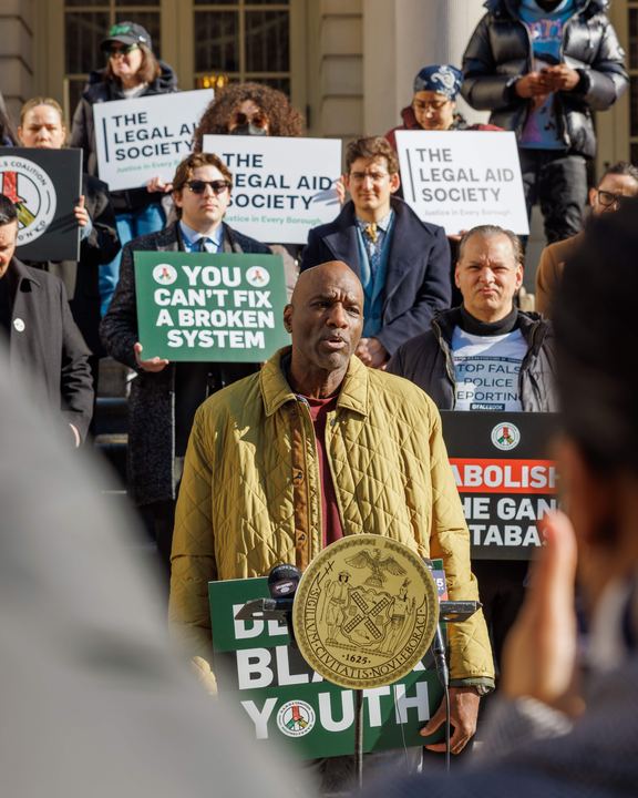 Rally to end the NYPD gang database, photo 7