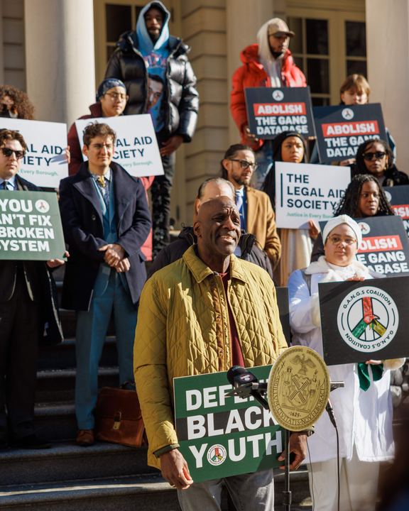 Rally to end the NYPD gang database, photo 8