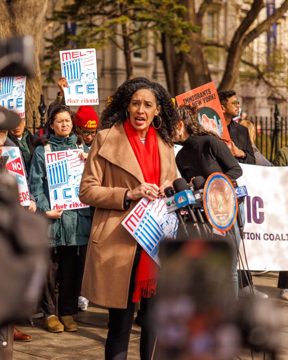 ICE out of Rikers rally, photo 8