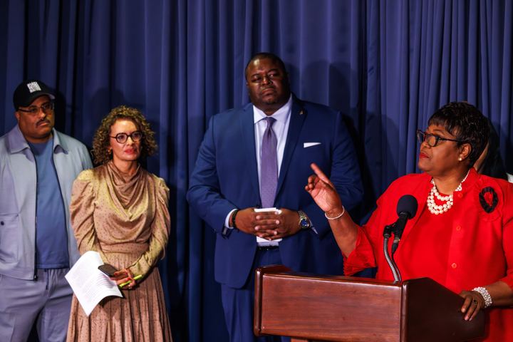 Voting rights press conference, photo 8