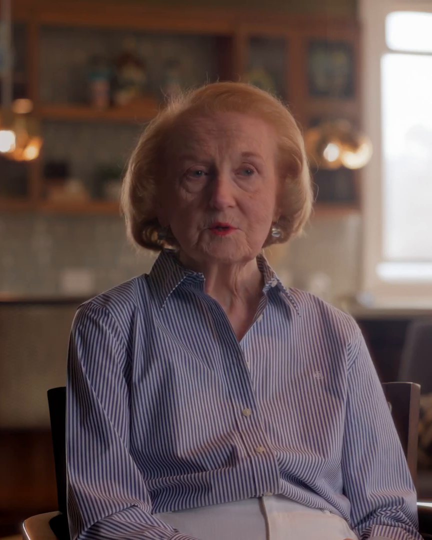 Pat, an Aegis Living resident, during her interview