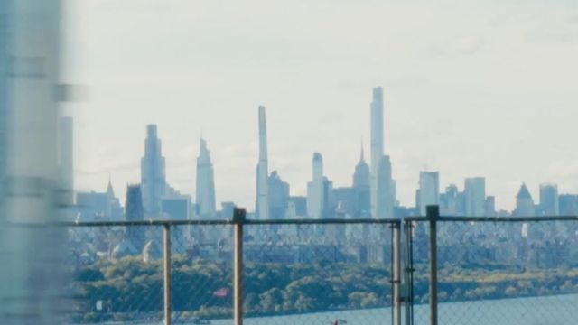 Manhattan skyline from the George Washington Bridge